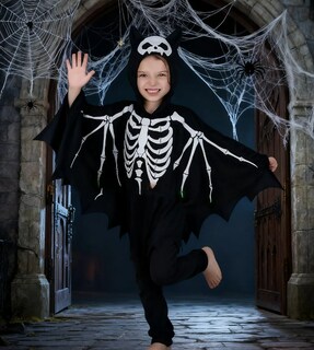 Foto 3 | Foto 3 | Disfraz Xtellar Halloween Capucha Fantasma Calavera para Niños