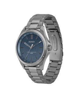 Foto 2 | Foto 2 | Reloj Para Hombre Hugo #complete 1530324 Brazalete Gris 42 Mm