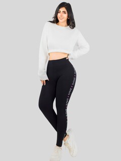 Foto 6 | Foto 6 | Set De 2 Mallones Deportivos De Mujer Lic-0205-px2 Negro Y Gris Leggings Termicos