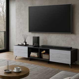 Foto 3 | Foto 3 | Mueble Para Tv London 2 Metros  Centro De Entretenimiento Hogare