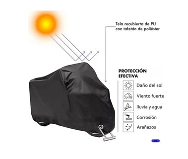 Foto 2 | Foto 2 | Funda Motocicleta Impermeable Grueso Cubiertas Para Moto