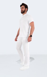 Foto 4 | Foto 4 | Uniforme Quirúrgico Hombre Conjunto 3 Pzs Blanco Sea Brazil