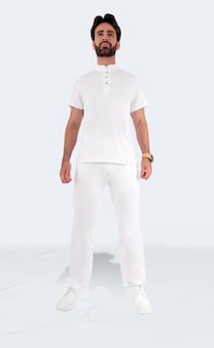 Foto 3 | Foto 3 | Uniforme Quirúrgico Hombre Conjunto 3 Pzs Blanco Sea Brazil