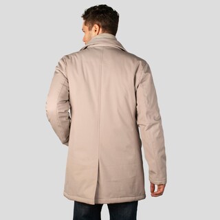 Foto 8 | Foto 8 | Chamarra Larga Para Hombre Con Bolsillos Y Doble Cuello Greenlander Beige