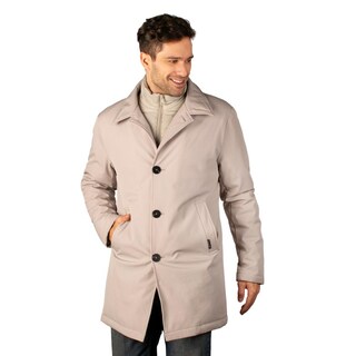 Foto 2 | Foto 2 | Chamarra Larga Para Hombre Con Bolsillos Y Doble Cuello Greenlander Beige