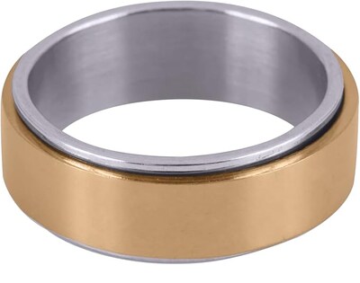 Foto 1 | Foto 1 | Anillos Hombre Xtellar Giratorios  Anillo Anti Ansiedad De Acero Inoxidable