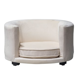 Foto 1 | Foto 1 | Maypet | Sillon Redondo Premium Color Beige. ¡compra Con Causa!