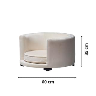 Foto 4 | Foto 4 | Maypet | Sillon Redondo Premium Color Beige. ¡compra Con Causa!