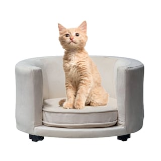 Foto 5 | Foto 5 | Maypet | Sillon Redondo Premium Color Beige. ¡compra Con Causa!