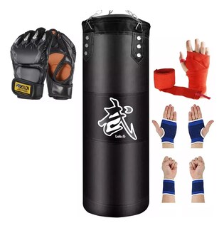 Foto 1 | Foto 1 | Kit De Costal De Box Lab.g  Con Guantes Negro