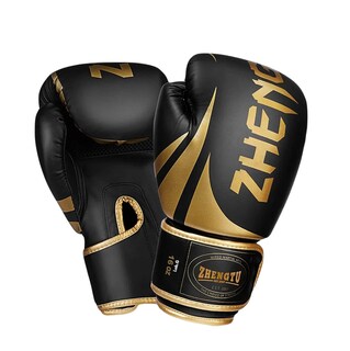 Foto 1 | Foto 1 | Guantes De Box Lab.g Para Kickboxing strap Velcro Golden 16 Oz