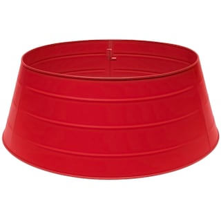Foto 1 | Foto 1 | Pie De Árbol De Navidad Esquimal Collar Metálico Rojo 68.6 Cm