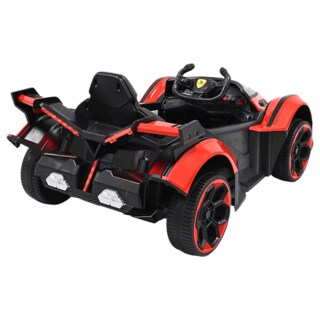 Foto 7 | Foto 7 | Montable Eléctrico Para Niños Deportivo Lambo Luces Sonido Control Remoto Bluetooth Batería 12v - Rojo