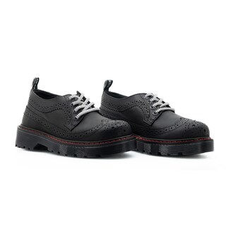 Foto 3 | Foto 3 | Choclos Offlander  Tipo Boston  Piel Crazy  Negro