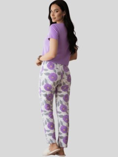 Foto 7 | Foto 7 | Pijama De 3 Piezas Mujer Pantalon Short Y Playera A Juego Pij-077-3 Diseño 16 Pijama De Mujer