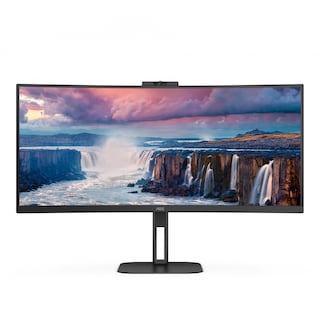 Foto 1 | Foto 1 | Monitor Aoc 34¨ Cu34v5cw/bk 1ms 100hz Wqhd Va Curvo Freesync