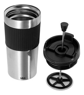 Foto 1 | Foto 1 | ''termo Para Café Con Prensa Francesa 450ml Portátil Plateado ''