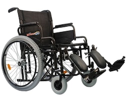 Silla De Ruedas Xtreme Bariatrica Elevapiernas Removibles Hd