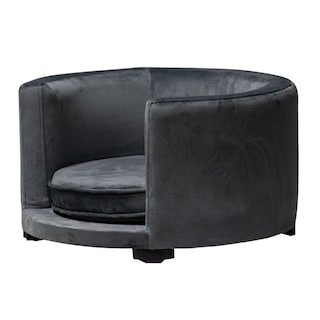 Foto 2 | Foto 2 | Maypet | Sillon Redondo Premium para mascotas, Color Gris.