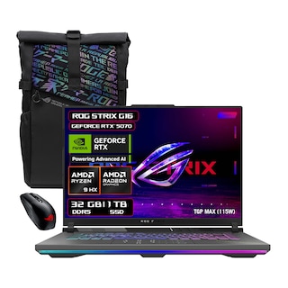 Foto 1 | Foto 1 | Laptop Asus Rog Strix G16 Rtx 5070  Amd Ryzen 9  32 Gb  1tb Ssd  16'' Fhd  Gris