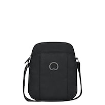 Mini Bandolera Vertical Delsey Picpus Bag 8.5'' Color Negro Negro