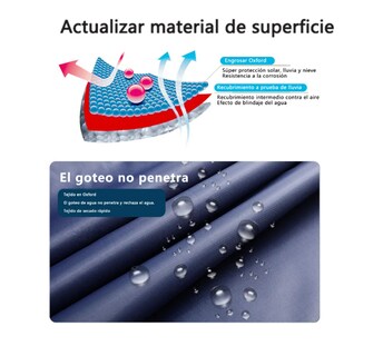 Foto 4 | Foto 4 | Funda Motocicleta Impermeable Grueso Cubiertas Para Moto