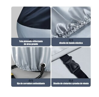 Foto 4 | Foto 4 | Funda Motocicleta Impermeable Grueso Cubiertas Para Moto