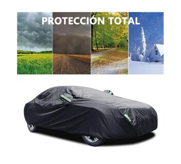 Foto 3 | Foto 3 | Funda Protectora Impermeable Con Reflectores De 4.7m Negro