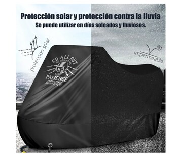 Foto 2 | Foto 2 | Funda Motocicleta Impermeable Grueso Cubiertas Para Moto