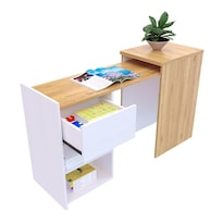 Escritorio Extensible Con Cajón Space Color Duna