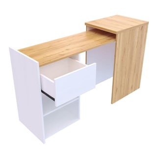 Foto 5 | Foto 5 | Escritorio Extensible Con Cajón Space Color Duna