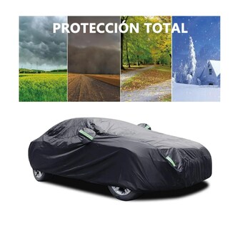 Foto 3 | Foto 3 | Funda Protectora Impermeable Con Reflectores De 4.7m Negro