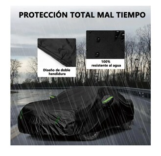 Foto 4 | Foto 4 | Funda Protectora Impermeable Con Reflectores De 4.7m Negro