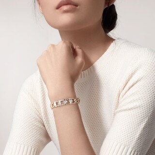 Foto 4 | Foto 4 | Brazalete Elfgrass Halocurve Chapado En Oro De 14 Quilates Con Circonita Cúbica De 17 Cm - Venta Internacional.