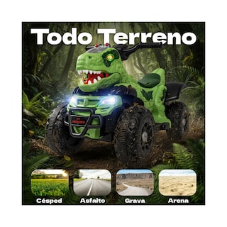 Foto 3 | Foto 3 | Moto Electrica Dinosaurio Luz Led Montable Electrico Sonidos Little Monkey