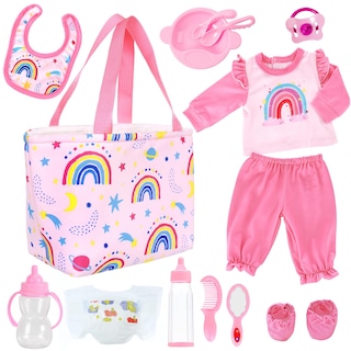 Foto 1 | Foto 1 | Ropa y Accesorios para Muñecas Unicorn Element 13 Piezas - Venta Internacional