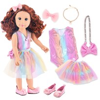 Muñeca Americana Zita Element con Ropa y Accesorios - Venta Internacional
