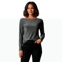 Blusa Britos Jeans Mujer Brillosa Lu4123