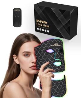 Foto 1 | Foto 1 | Mascarilla Facial Evfofo Negra Y Roja Para Rostro Y Cuello En Casa - Venta Internacional.