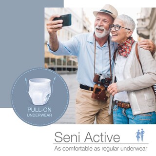 Foto 3 | Foto 3 | Ropa Interior Para Incontinencia Seni Active Super Plus Xl Paquete De 7 - Venta Internacional.