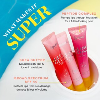 Foto 6 | Foto 6 | Bálsamo Labial Supergoop! Glow Gloss Spf 40  Color Fresa  15 Ml - Venta Internacional.