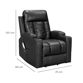 Foto 7 | Foto 7 | Sillón Reposet Reclinable  Eléctrico Tauber Negro