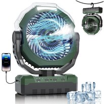 Ventilador Nebulizador Portátil Veecap  460 Ml  24000 Mah  Luz Remota - Venta Internacional.