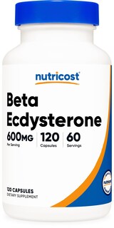 Foto 1 | Foto 1 | Suplemento Nutricional Nutricost Beta Ecdysterona 600mg 120 Cápsulas - Venta Internacional.