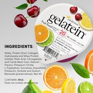 Foto 3 | Foto 3 | Agente Espesante Medtrition Gelatein Fruit Punch 20 G Protein - Venta Internacional.