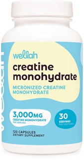 Foto 1 | Foto 1 | Cápsulas De Monohidrato De Creatina Wellah 3000 Mg 120 Cápsulas 30 Porciones - Venta Internacional.