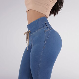 Foto 2 | Foto 2 | Jeans Pantalón De Mezclilla Levanta Pompa Push-up Sea Brazil