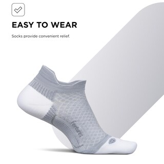 Foto 3 | Foto 3 | Calcetines Feetures De Color Gris Medio Para Aliviar La Fascitis Plantar - Venta Internacional.