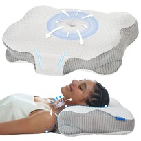 Almohada Ergonómica Para Soporte Cervical Corepillow 2 Unidades Con Enfriamiento - Venta Internacional.