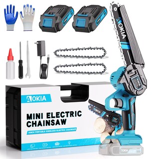 Foto 1 | Foto 1 | Motosierra Inalámbrica Aokia 21v Portátil De 15 Cm Eléctrica - Venta Internacional.